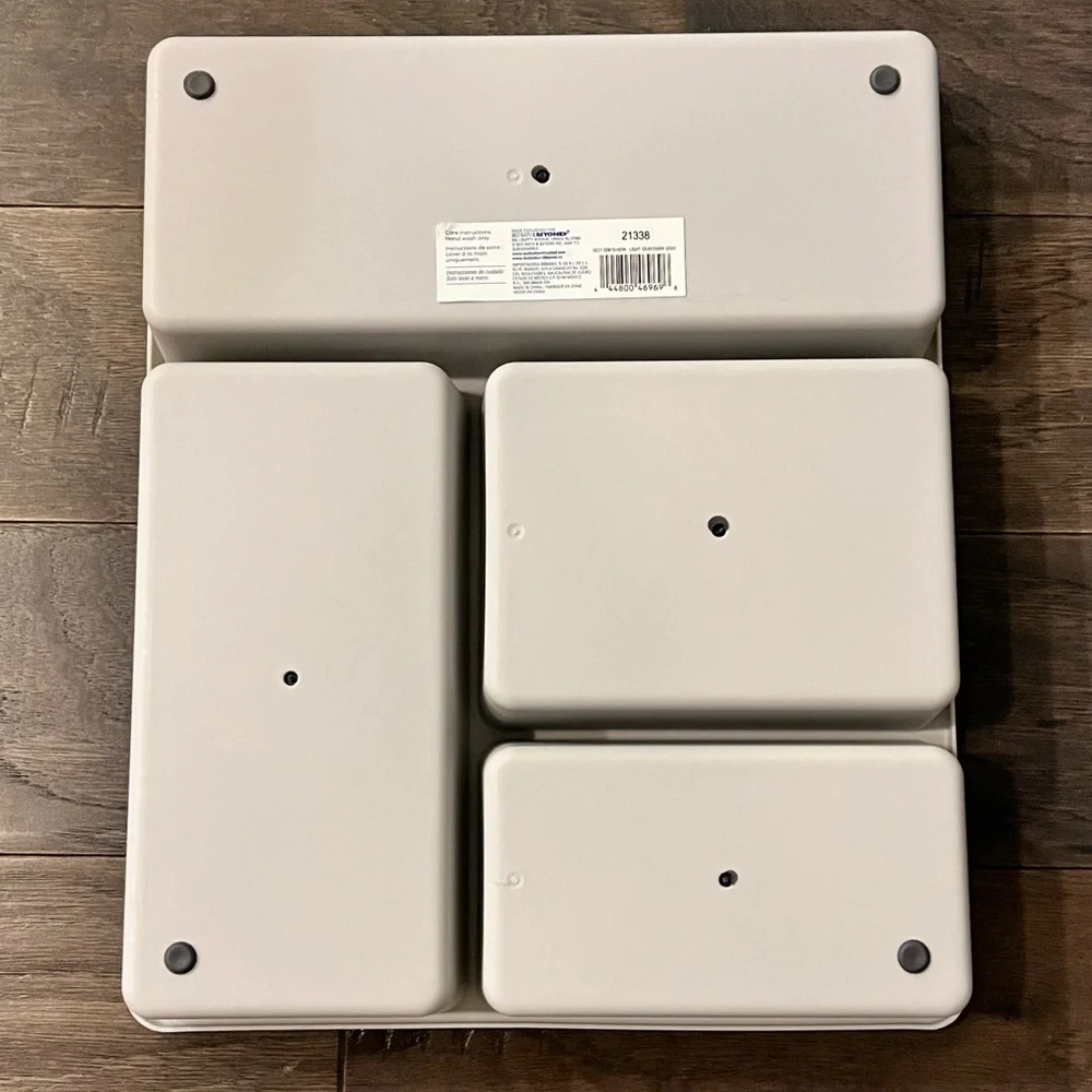 Simply Essential 4 Section Drawer Organizer new